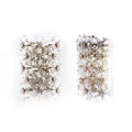 Premium Gold Crystal Deco Wall Sconce, 5-Light E14 Dimmable