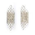 Premium Gold Shield Crystal Wall Sconce, E14 Dimmable