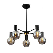 Black and Smoky Chandelier Ceiling Light G9 Fitting