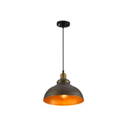 Dome Industrial Large Metal Ceiling Pendant Light E27