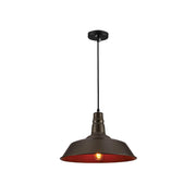 Step Industrial Caged Metal Ceiling Pendant Light E27 Fitting