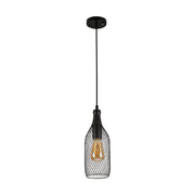 Wire Mesh Industrial Dome Pendant Ceiling Light E27