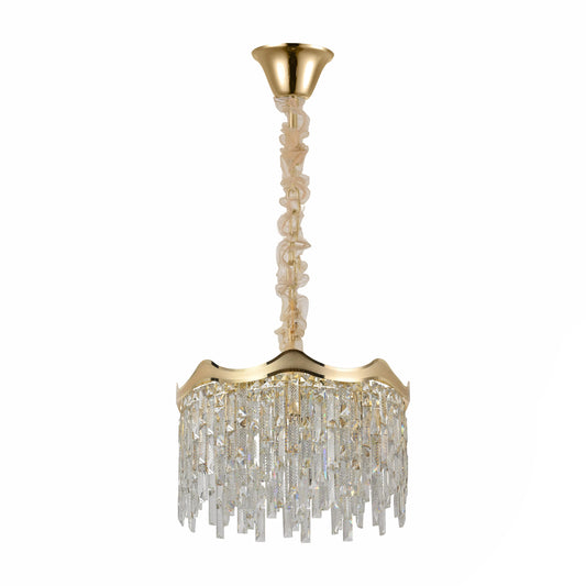 Crown Crystal Chandelier Ceiling Light