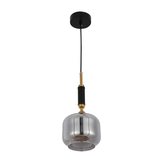 Smoky Eclipse Glass Pendant Light