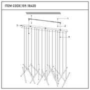 Gold Crisscross Modern Multi-Pendant Chandelier