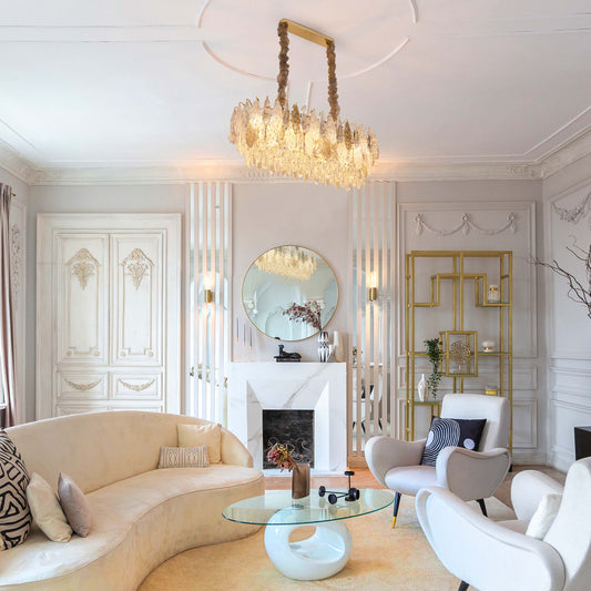 Lyustra M2095 14xE14 GOLD L900*360*H330mm