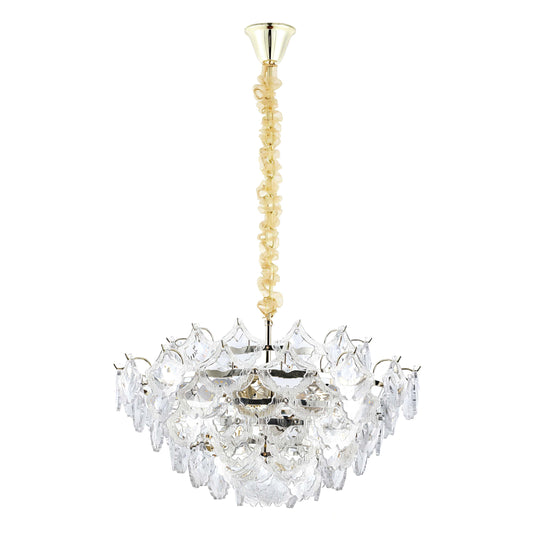 Luxury Gold Crystal Chandelier Collection M2123, 9 to 45 Light E14
