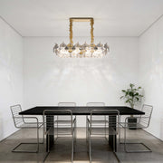 Luxury Gold Crystal Chandelier Collection M2123, 9 to 45 Light E14