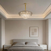 Luxury Gold & Crystal Empire Chandelier Collection M2158, 12 to 42 Light E14