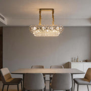 Luxury Gold & Crystal Empire Chandelier Collection M2158, 12 to 42 Light E14