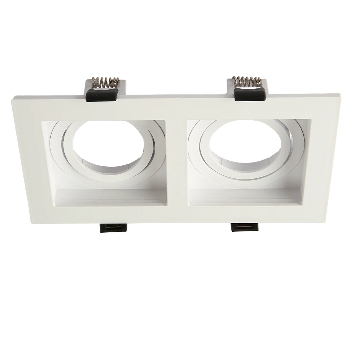 Polycarbonate Rectangle Grill Tilt Recessed Downlight GU10