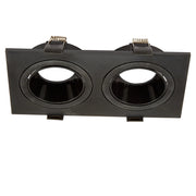 Rectangle Polycarbonate Tilt Recessed Downlight GU10