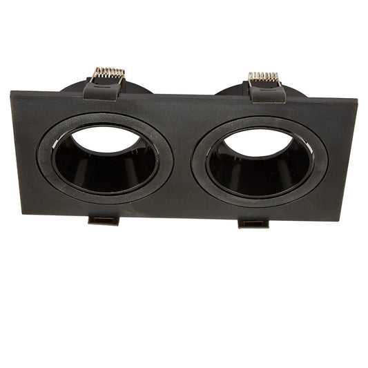 Rectangle Polycarbonate Tilt Recessed Downlight GU10