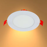 6W Downlight LED Round Slim Panel Light D120mm