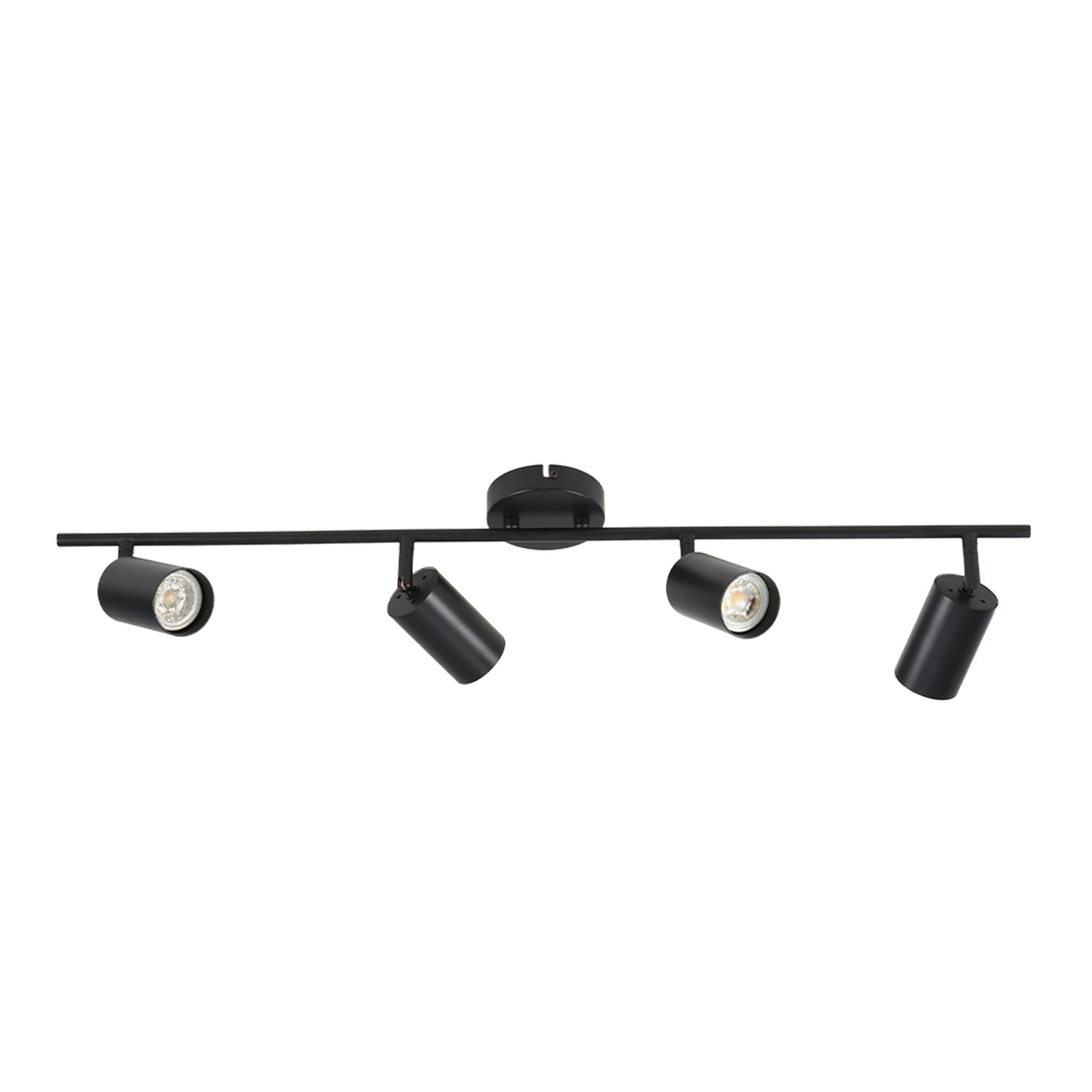 Rotatable Cylinder Rod GU10 Spotlight Back-Center Connected