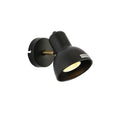 Hektor Rotatable GU10 Spotlight Antique Brass Black