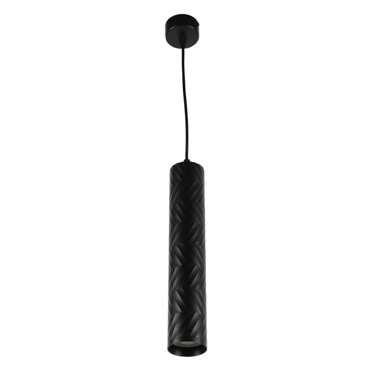 Black Cylinder Pendant Downlight GU10 Modern Minimalist