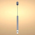 Slim Cylindrical LED Pendant Light - 7W, 4000K Cool White, IP20