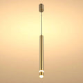 Slim Cylindrical LED Pendant Light - 7W, 4000K Cool White, IP20