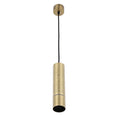 Geometric Textured Pendant Light - GU10 Fitting, Dimmable, 240mm Height
