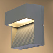 LED Diecast Aluminium Stair and Wall Light 5W IP54 Grey