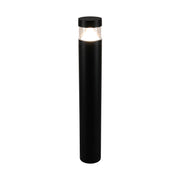 10W Modern Black LED Bollard Garden Light, 800mm, 3CCT Selectable IP65