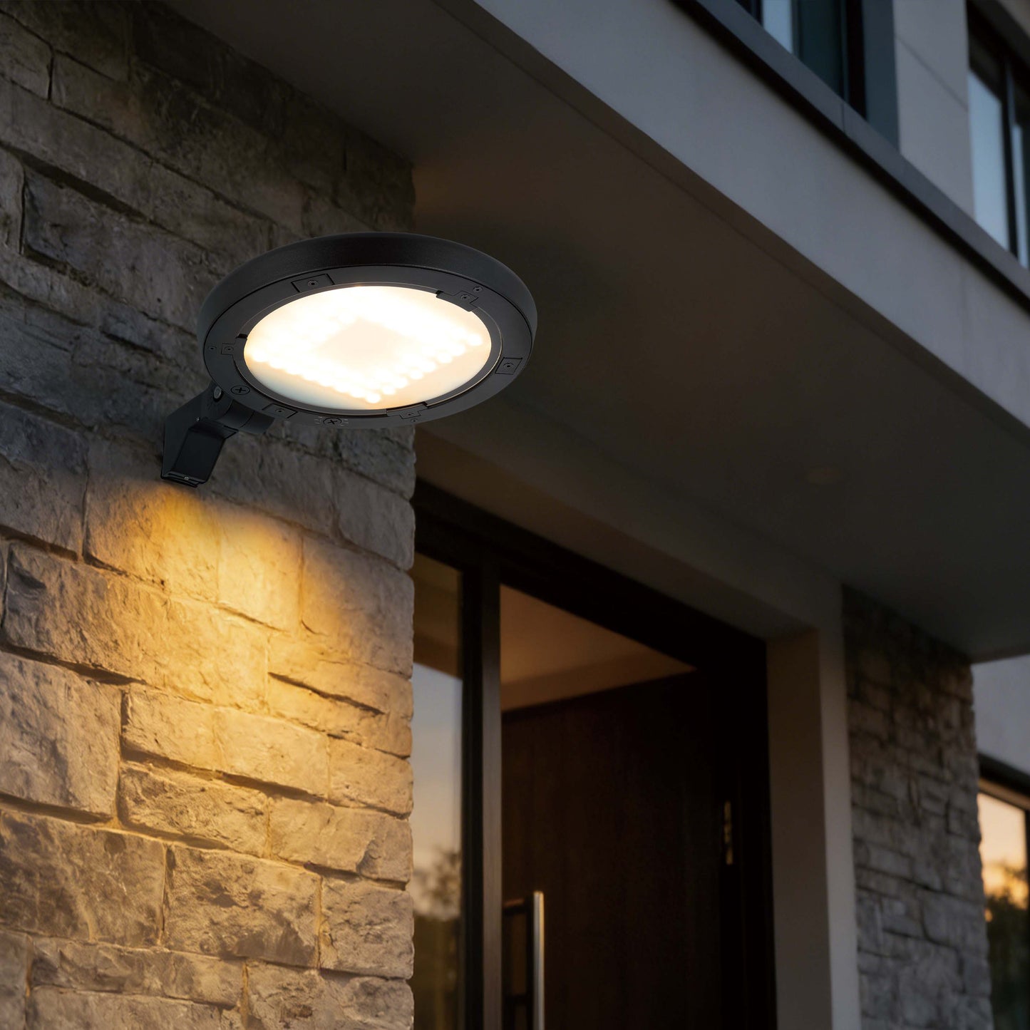LED Outdoor Wall Light, Selectable 60-100W & 3CCT
