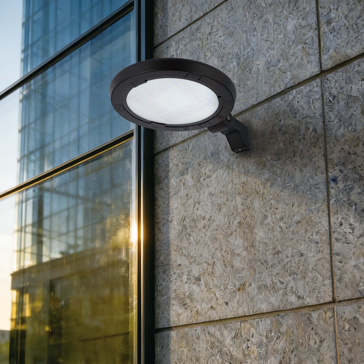LED Outdoor Wall Light, Selectable 60-100W & 3CCT