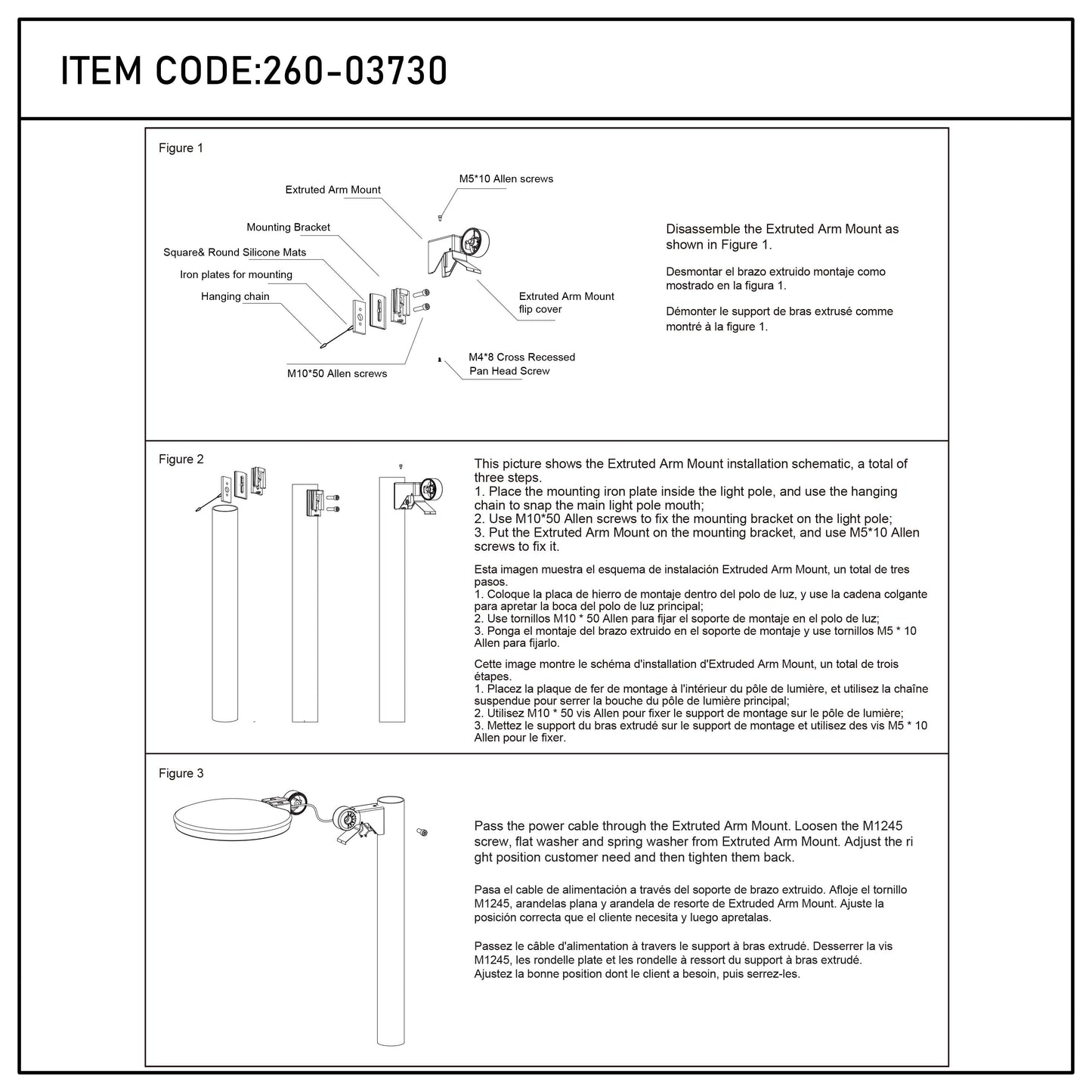 LED Outdoor Wall Light, Selectable 60-100W & 3CCT