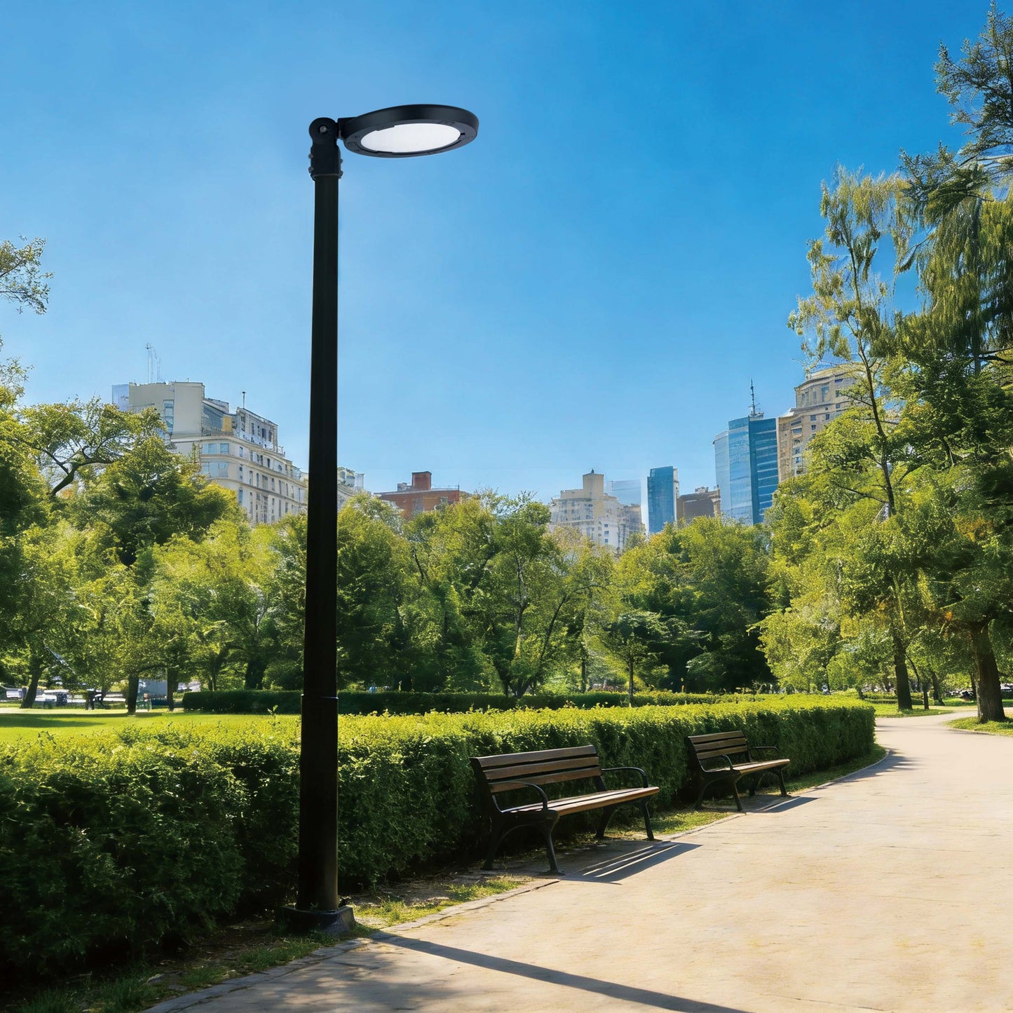 LED Outdoor Light Black ALP03-SFM 100/80/60W 3CCT