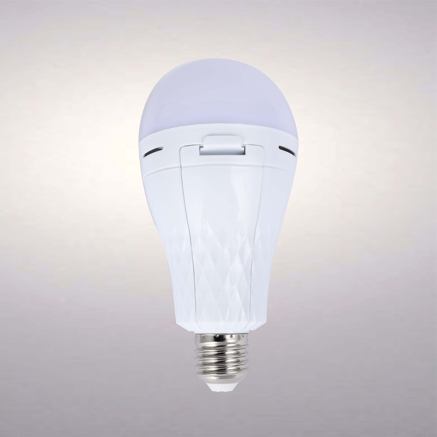 20W Rechargeable Emergency LED Bulb, E27 Battery Backup Light (6000K)