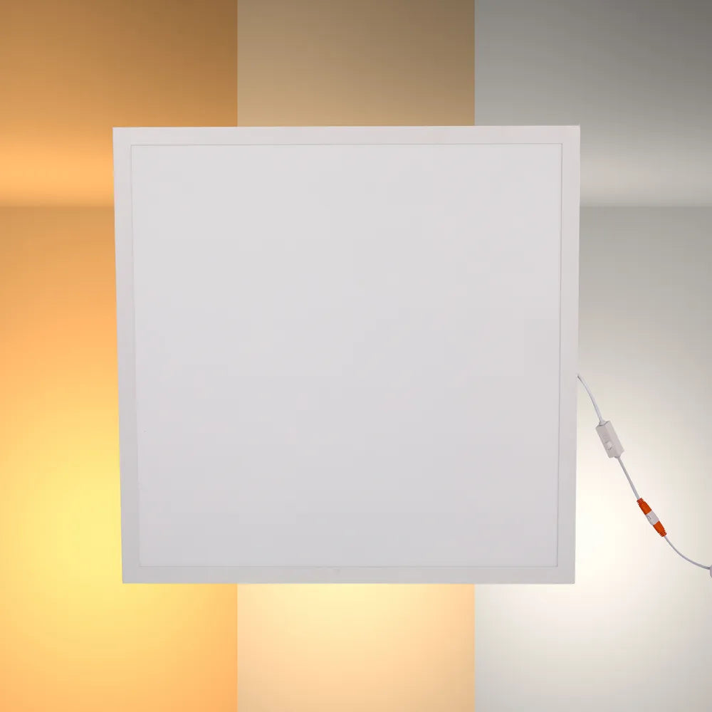 600x600 Luminous Switch 3CCT LED Panel Light 2x2 40W | TEKLED