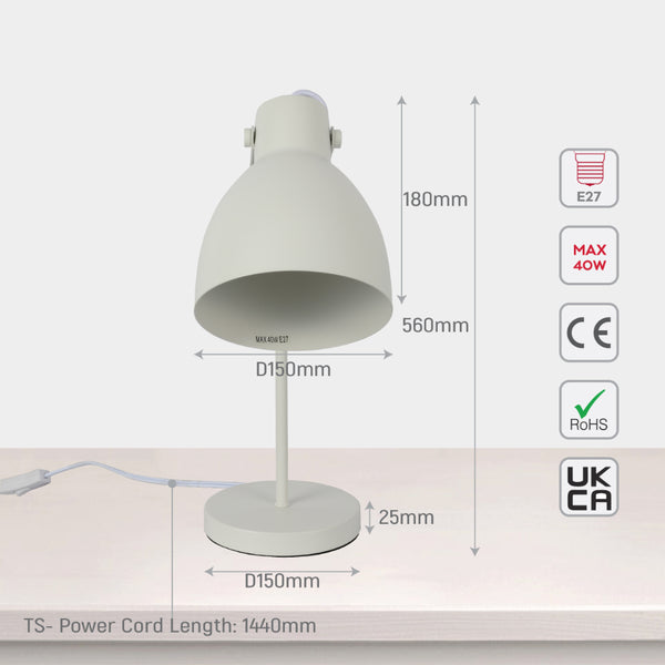Adjustable Armature Desk Lamp 9