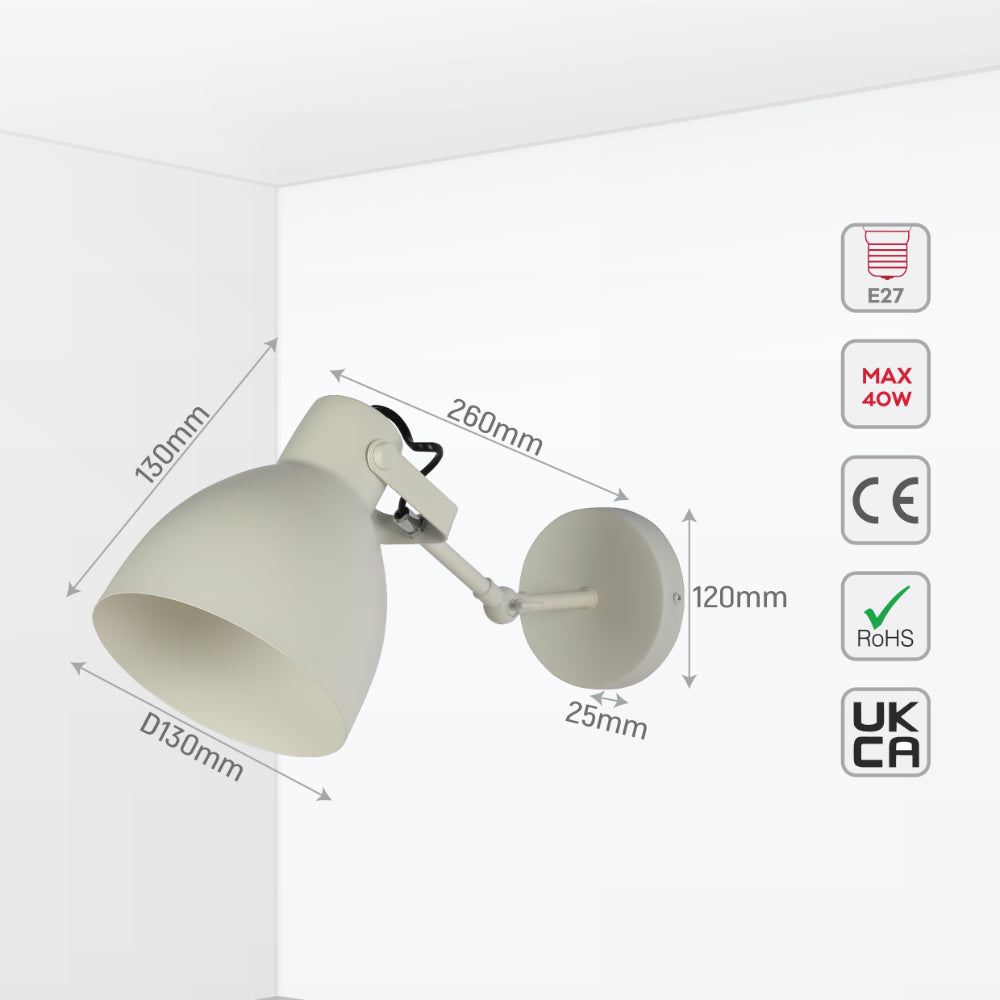 Adjustable Nordic Wall Light Spotlight 14