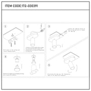User manual for Astra Pearl Grey Cylinder GU10 Spotlight-172-030391