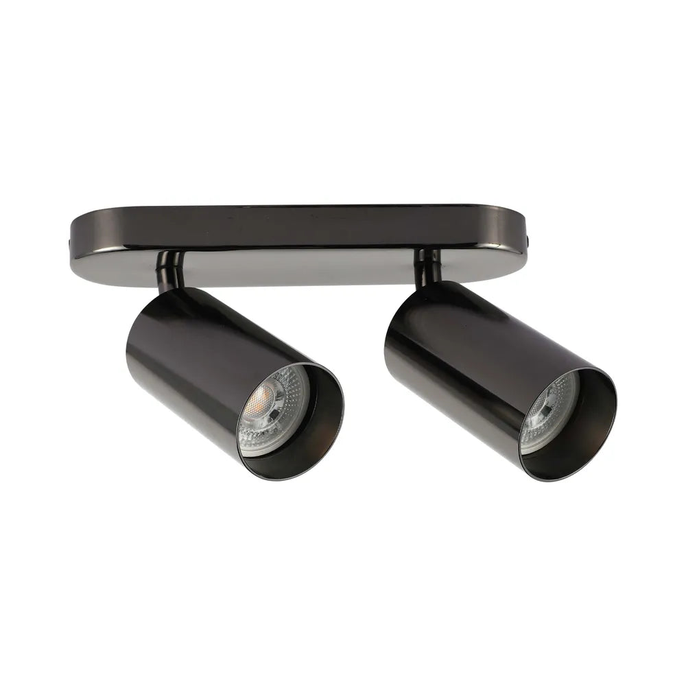 Spotlights TEKLED Astra Pearl Grey Cylinder GU10 Spotlight-2 Lamp-172-030392