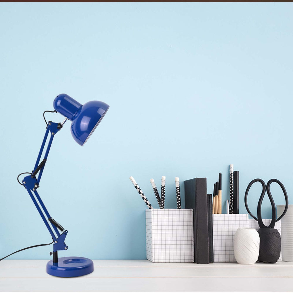 Atlas Architect Swing Arm Desk Lamp with Clip E27
