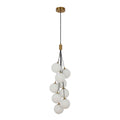 Glass Pendant Light TEKLED Balloon Cluster Pendant Light-Opal-159-18260