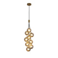 Glass Pendant Light TEKLED Balloon Cluster Pendant Light-Smoky-159-18262