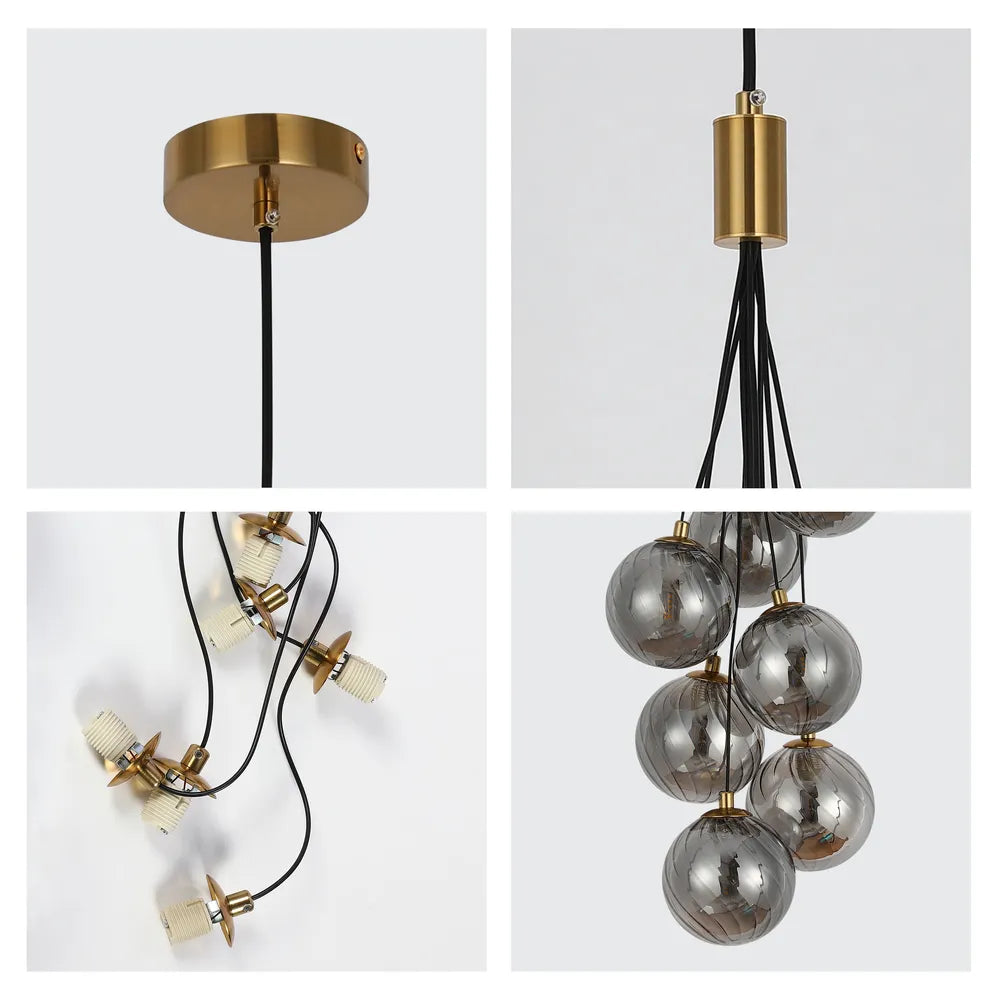 Close shot of the Balloon Cluster Pendant Light-159-18262