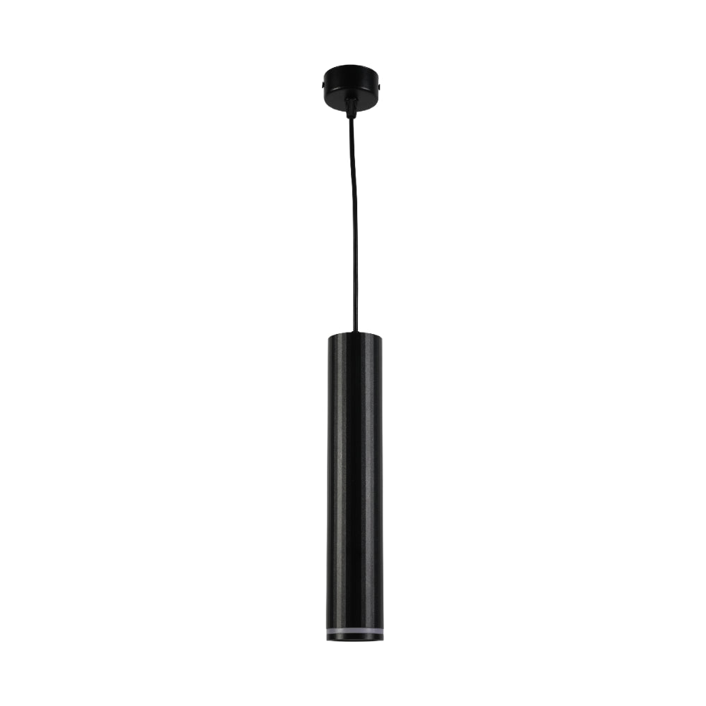 Black Cylinder Pendant Downlight GU10 Modern Minimalist, Pendant Downlight, TEKLED 1