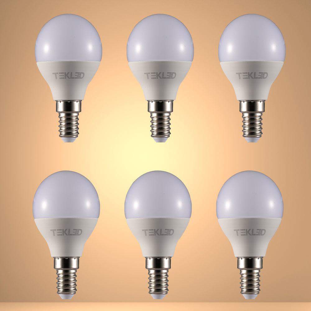 Canes LED Golf Ball Bulb P45 Dimmable E14 Small Edison Screw 6W 6-pack 12