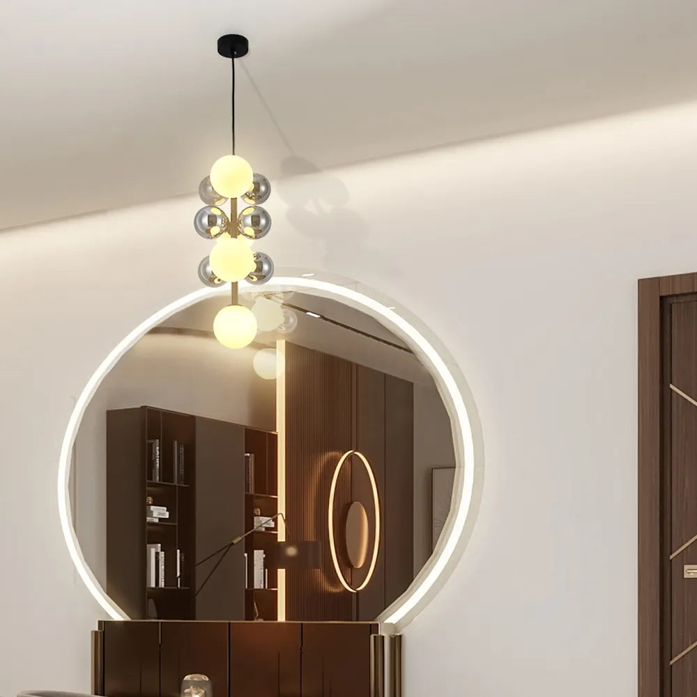 Modern Chandelier TEKLED Celestial Cluster Vertical and Horizontal Chandeliers-10 Globe-159-18284