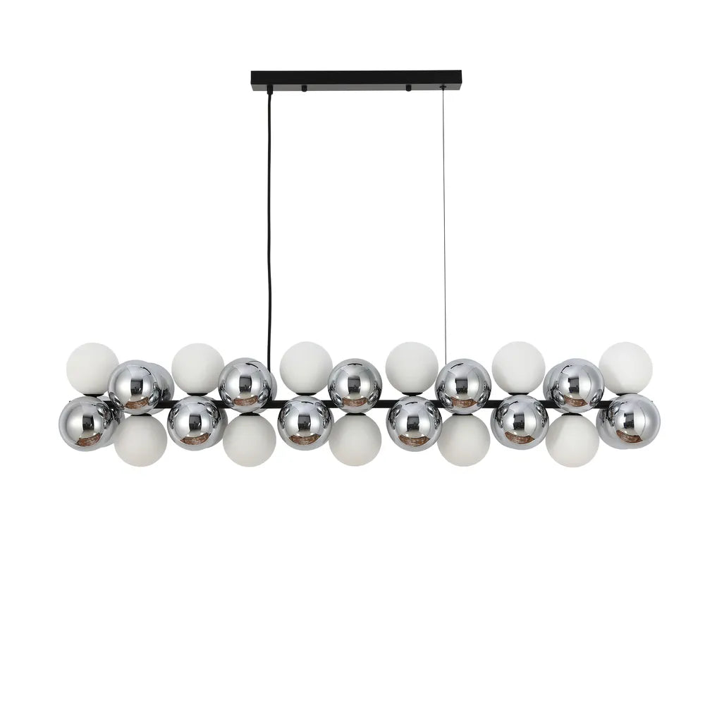 Modern Chandelier TEKLED Celestial Cluster Vertical and Horizontal Chandeliers-33 Globe-159-18314