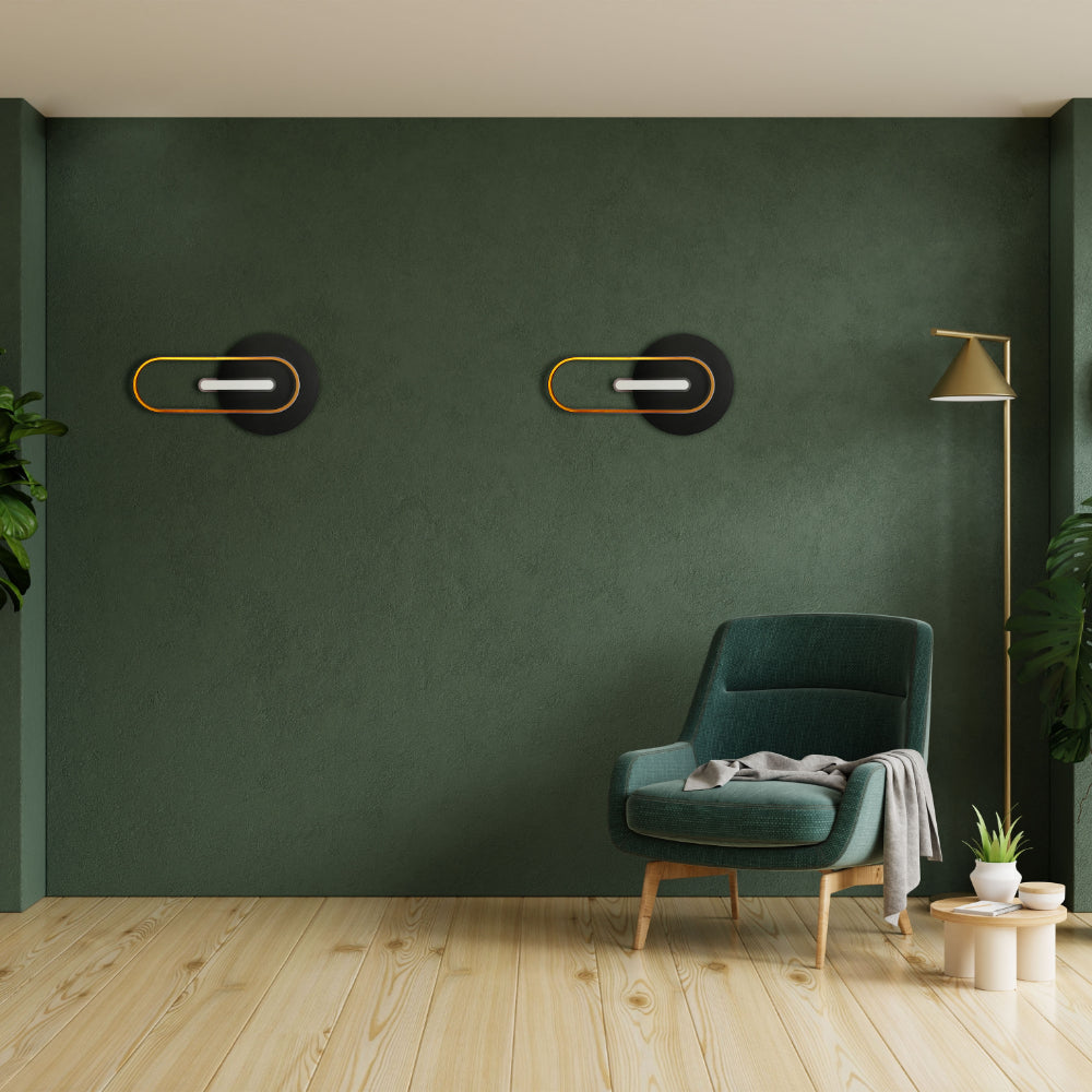 Chic Eclipse 33W LED Light for Wall or Ceiling - Warm Glow | TEKLED