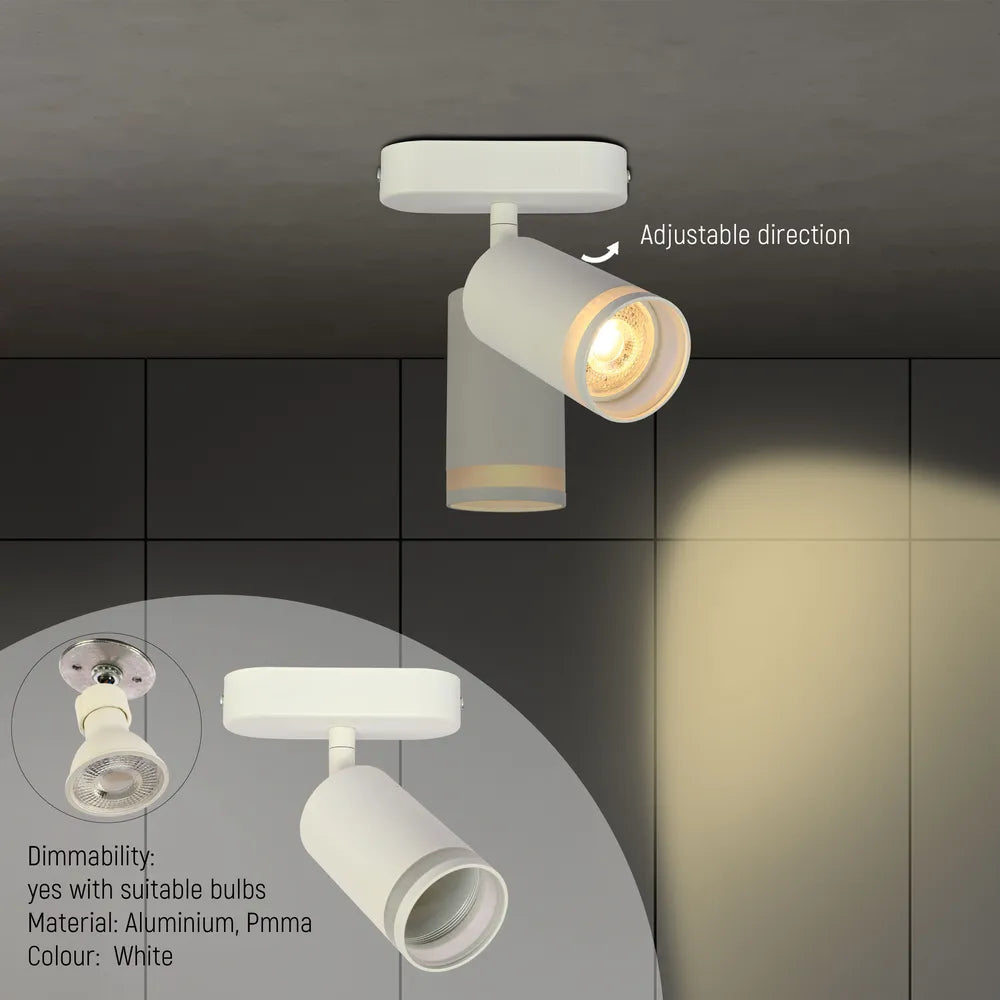 Details of the Circular Glow GU10 Spotlight Fixture-172-03031