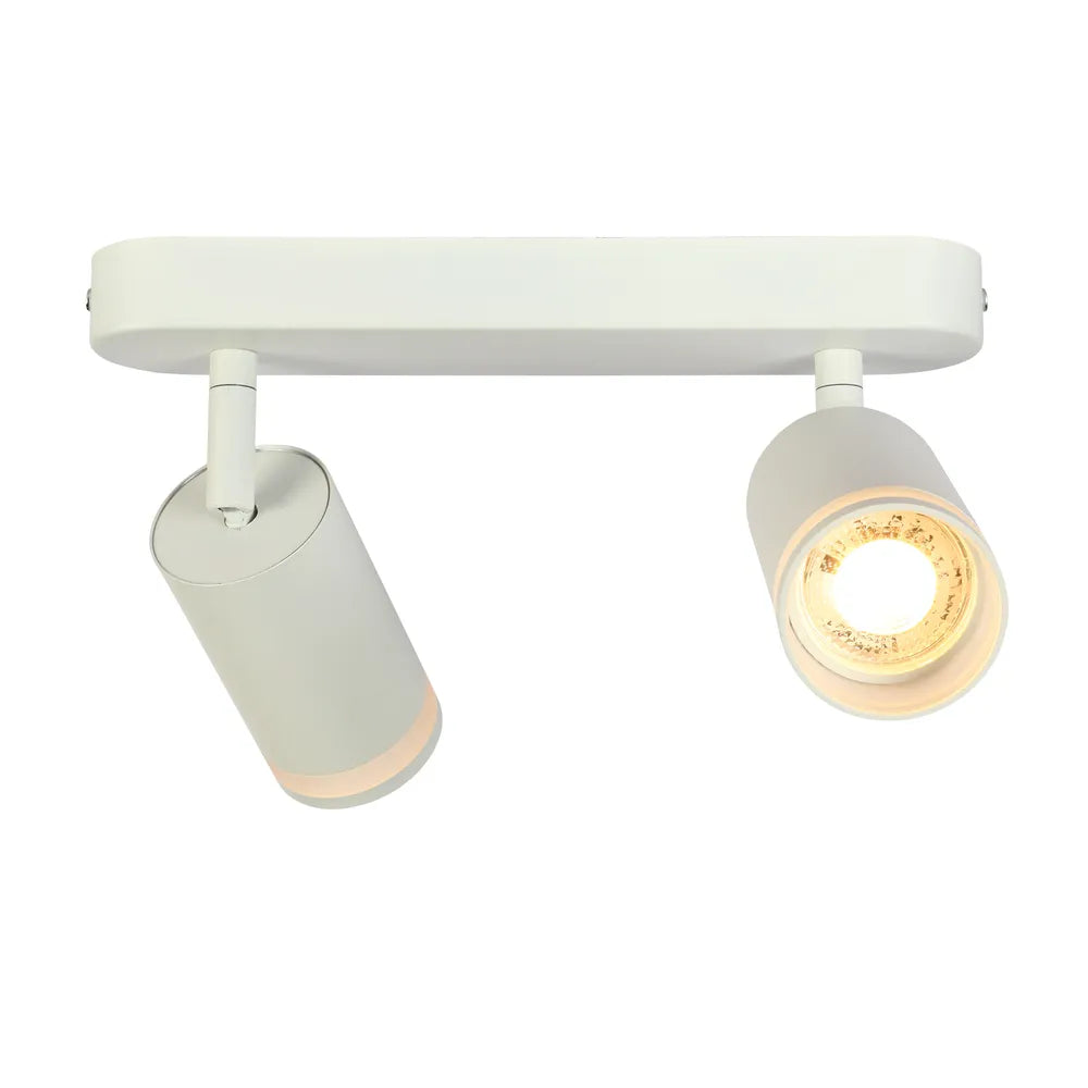 Spotlights TEKLED Circular Glow GU10 Spotlight Fixture-2 Lamp-172-03035