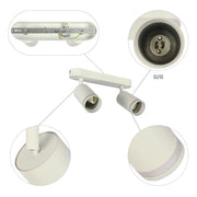 Close shot of the Circular Glow GU10 Spotlight Fixture-172-03035