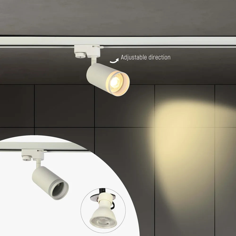 Details of the Circular Glow GU10 Track Light Fixture-173-03004