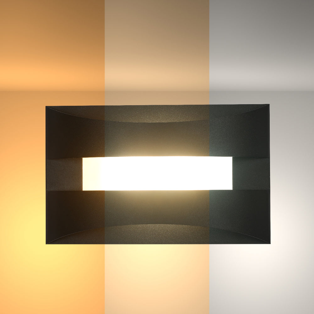 Contemporary Dual-Arc LED Wall Sconce 1